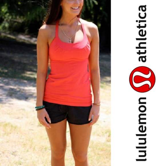 lululemon athletica Tops - LULULEMON Scoop Me Up Tank II Love Red Luon XS Bra